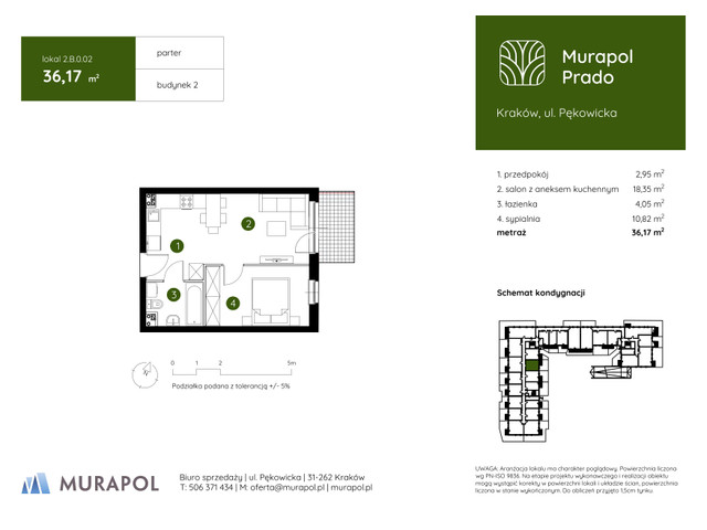 Mieszkanie w inwestycji Murapol Prado, symbol 2.B.0.02 » nportal.pl