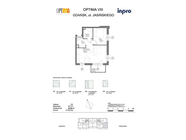 Mieszkanie w inwestycji Optima, symbol B.2.5.2 » nportal.pl