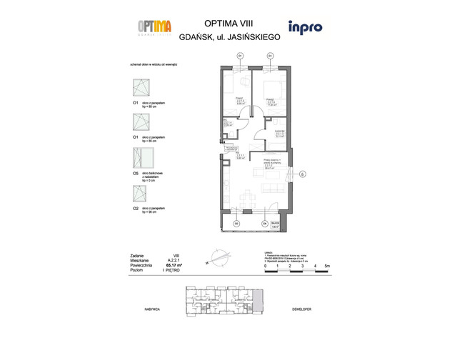 Mieszkanie w inwestycji Optima, symbol A.2.2.1 » nportal.pl