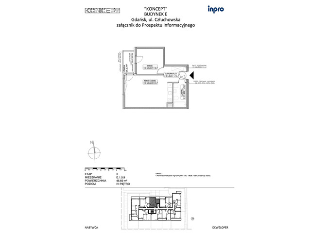 Mieszkanie w inwestycji Koncept, symbol E-E.1.5.9 » nportal.pl