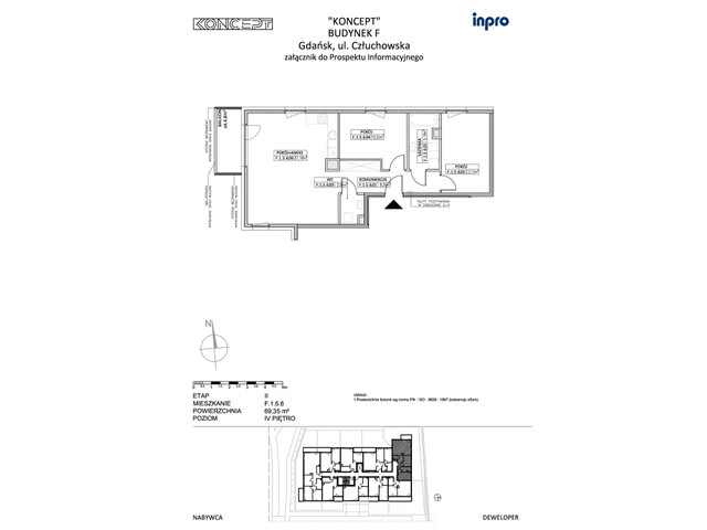 Mieszkanie w inwestycji Koncept, symbol F-F.1.5.6 » nportal.pl