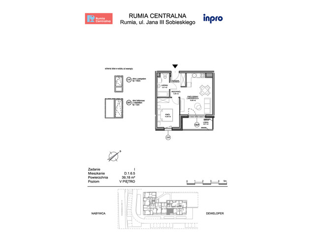 Mieszkanie w inwestycji Rumia Centralna, symbol D.1.6.5 » nportal.pl