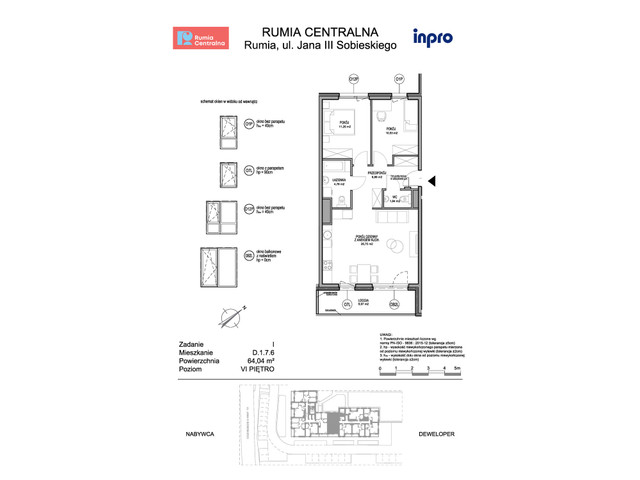 Mieszkanie w inwestycji Rumia Centralna, symbol D.1.7.6 » nportal.pl