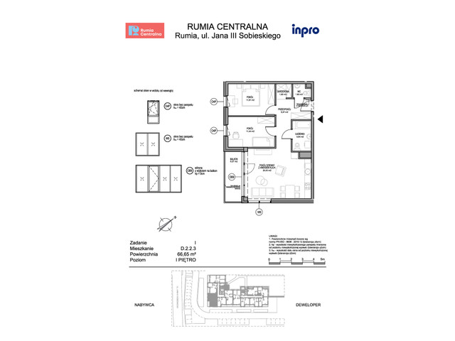 Mieszkanie w inwestycji Rumia Centralna, symbol D.2.2.3 » nportal.pl