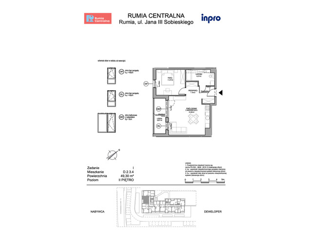 Mieszkanie w inwestycji Rumia Centralna, symbol D.2.3.4 » nportal.pl