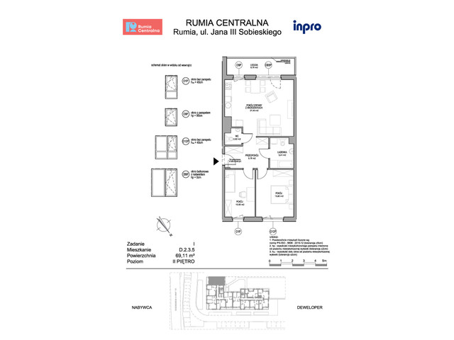 Mieszkanie w inwestycji Rumia Centralna, symbol D.2.3.5 » nportal.pl