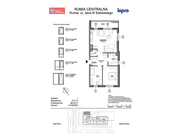 Mieszkanie w inwestycji Rumia Centralna, symbol D.2.7.5 » nportal.pl