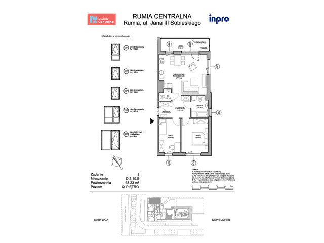 Mieszkanie w inwestycji Rumia Centralna, symbol D.2.10.5 » nportal.pl