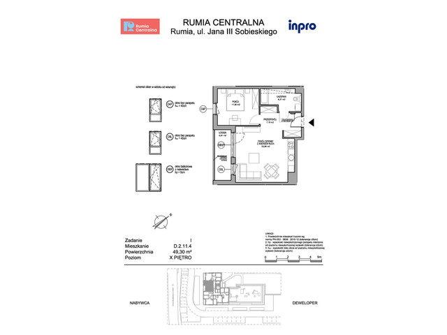 Mieszkanie w inwestycji Rumia Centralna, symbol D.2.11.4 » nportal.pl