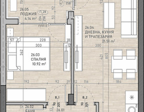 Mieszkanie na sprzedaż, Bułgaria София/sofia Сухата река/Suhata reka, 124 064 dolar (518 589 zł), 65 m2, 98912087