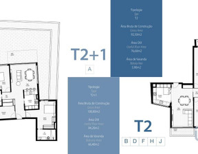 Mieszkanie na sprzedaż, Portugalia Porto, 351 822 dolar (1 354 516 zł), 92 m2, 92523871