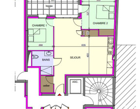 Mieszkanie na sprzedaż, Francja Feurs, 239 971 dolar (928 689 zł), 62 m2, 100728888