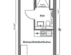 Mieszkanie do wynajęcia, Niemcy Berlin Rudower Chaussee, 1415 dolar (5534 zł), 31 m2, 94260983