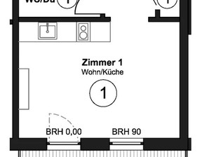 Kawalerka do wynajęcia, Niemcy Berlin Crailsheimer Straße, 1227 dolar (4797 zł), 28 m2, 95125822