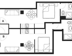 Kawalerka do wynajęcia, Hiszpania Madrid Paseo de la Esperanza, 1730 dolar (6695 zł), 33 m2, 98957863