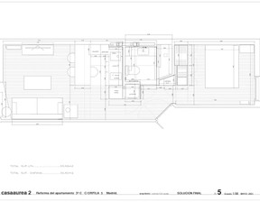 Kawalerka do wynajęcia, Hiszpania Madrid Calle de Orfila, 3343 dolar (12 937 zł), 49 m2, 99189691