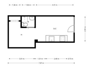 Kawalerka do wynajęcia, Hiszpania Madrid Calle de Gutierre de Cetina, 1273 dolar (4928 zł), 35 m2, 65795166