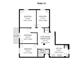 Kawalerka do wynajęcia, Hiszpania Valencia Carrer Pic del Teide, 552 dolar (2138 zł), 70 m2, 99022731