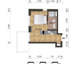 Kawalerka do wynajęcia, Niemcy Berlin Brunnenstraße, 1351 dolar (5648 zł), 22 m2, 90237152