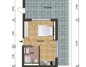 Kawalerka do wynajęcia, Niemcy Berlin Brunnenstraße, 1678 dolar (7015 zł), 27 m2, 90237153