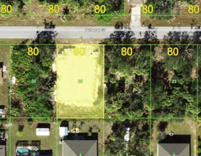 Działka na sprzedaż, Usa Port Charlotte 17349 GULFSPRAY CIRCLE, 37 950 dolar (145 349 zł), 930,78 m2, 96301426