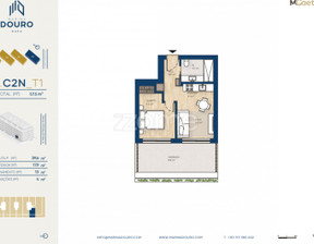 Mieszkanie na sprzedaż, Portugalia Vila Nova De Gaia, 312 540 dolar (1 278 289 zł), 40 m2, 99916399