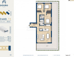 Mieszkanie na sprzedaż, Portugalia Vila Nova De Gaia, 659 919 dolar (2 758 460 zł), 133 m2, 99916439