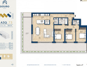 Mieszkanie na sprzedaż, Portugalia Vila Nova De Gaia, 708 444 dolar (2 897 536 zł), 129 m2, 99916454