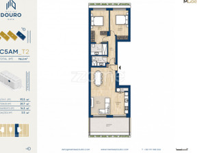 Mieszkanie na sprzedaż, Portugalia Vila Nova De Gaia, 576 120 dolar (2 408 180 zł), 96 m2, 99916459