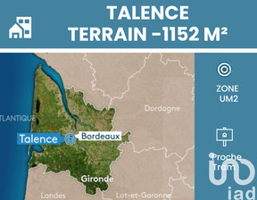 Działka na sprzedaż, Francja Talence, 1 282 174 dolar (5 244 091 zł), 1152 m2, 97767083