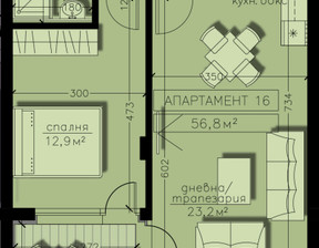 Mieszkanie na sprzedaż, Bułgaria София/sofia Бояна/Boiana, 160 744 dolar (657 444 zł), 65 m2, 101576987