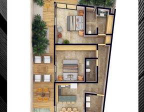 Mieszkanie na sprzedaż, Meksyk Tulum Avenida Kukulkan, 291 500 dolar (1 180 575 zł), 118 m2, 82344922