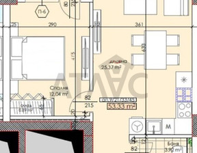 Mieszkanie na sprzedaż, Bułgaria Пловдив/plovdiv Тракия/Trakia, 103 652 dolar (398 022 zł), 66 m2, 98914808