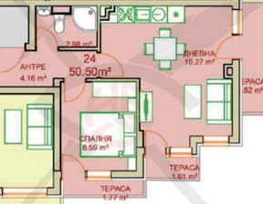 Mieszkanie na sprzedaż, Bułgaria София/sofia Студентски град/Studentski grad, 138 908 dolar (568 135 zł), 62 m2, 102271723