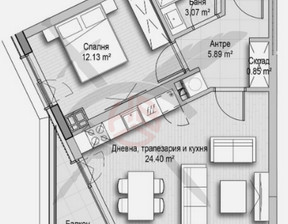 Mieszkanie na sprzedaż, Bułgaria София/sofia Хладилника/Hladilnika, 163 612 dolar (683 898 zł), 74 m2, 102482587