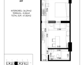 Kawalerka na sprzedaż, Meksyk Quintana Roo, 176 942 dolar (679 459 zł), 39 m2, 89940284