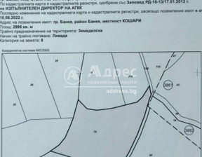 Działka na sprzedaż, Bułgaria София/sofia гр. Банкя/gr. Bankia, 114 198 dolar (457 934 zł), 2996 m2, 94274510