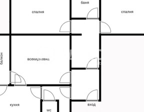 Mieszkanie na sprzedaż, Bułgaria София/sofia Банишора/Banishora, 167 037 dolar (641 424 zł), 80 m2, 98911871