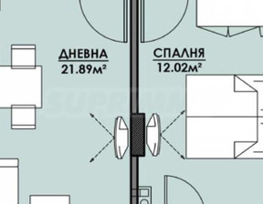 Mieszkanie na sprzedaż, Bułgaria Бургас/burgas Славейков/Slaveykov, 71 854 dolar (293 885 zł), 61 m2, 101914077